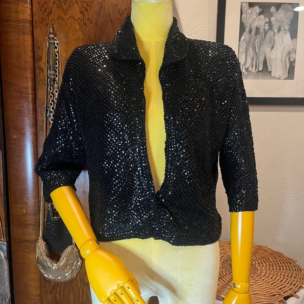 Vintage Sparkle Top or Jacket